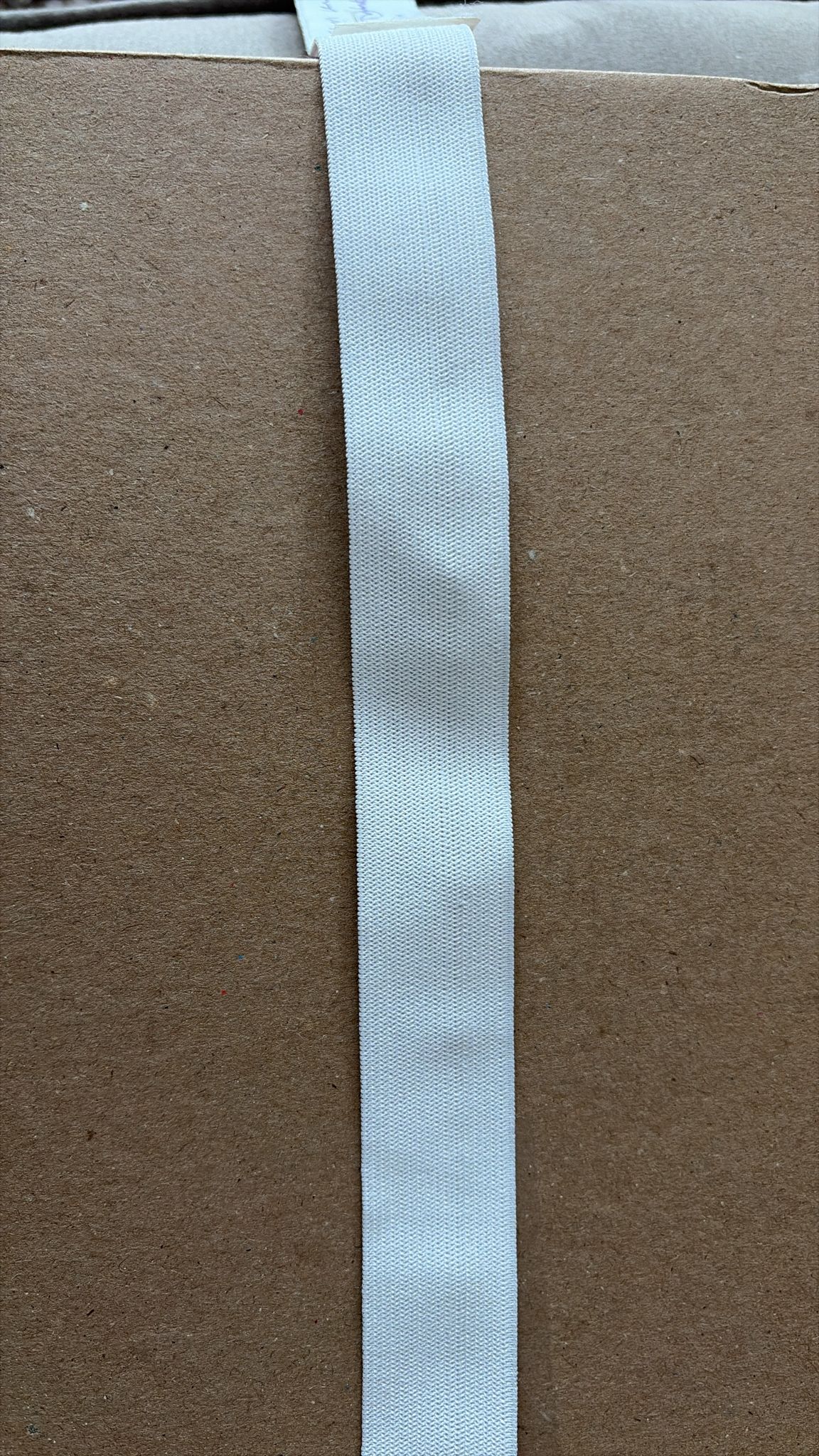 White fabric trim for garment and upholstery applications