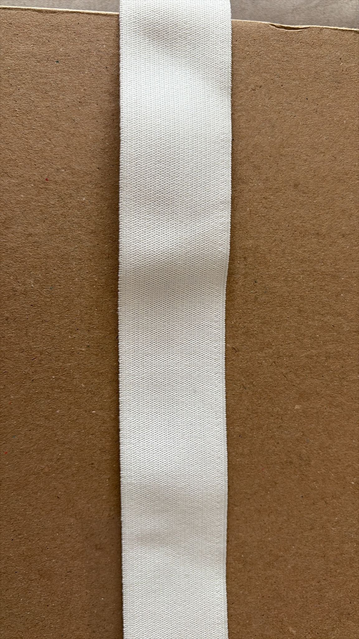 White fabric trim for garment and upholstery applications